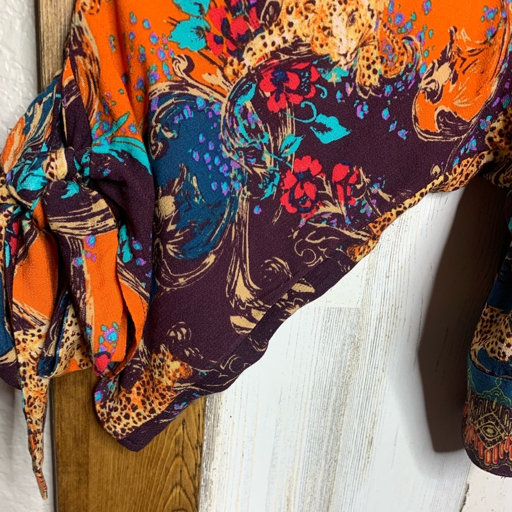 Free People Catch me if you can top purple large - Picture 6 of 8